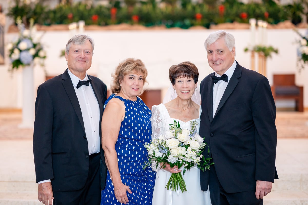 Linda & George wedding photo 10 at St. Joan of Arc Catholic Church, 370 SW 3rd St, Boca Raton, FL 33432